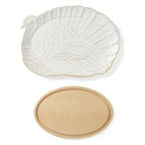 Lenox Harvest 2-Piece Turkey Platter And Carving Board Set