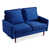 Blue is out of stock selected