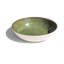 Bol bas en mélamine Retreat Pottery NewWave - vert - 8,1 po