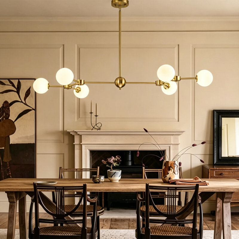 6 - Light Kitchen Island Pendant Light