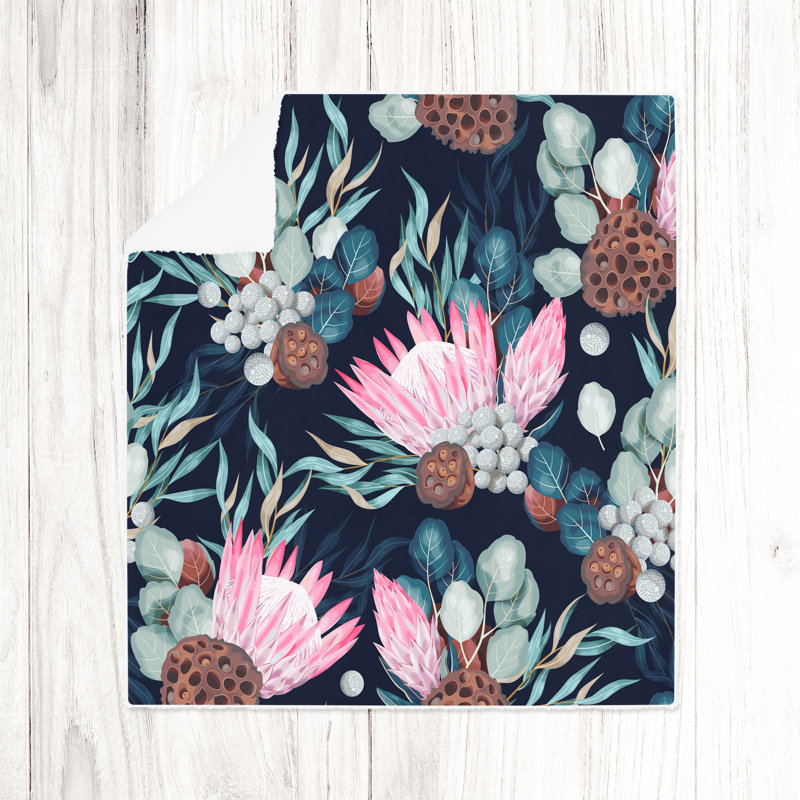 Throw Blanket, 51" W x 60" L