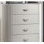 Commode 5 tiroirs de style contemporain moderne