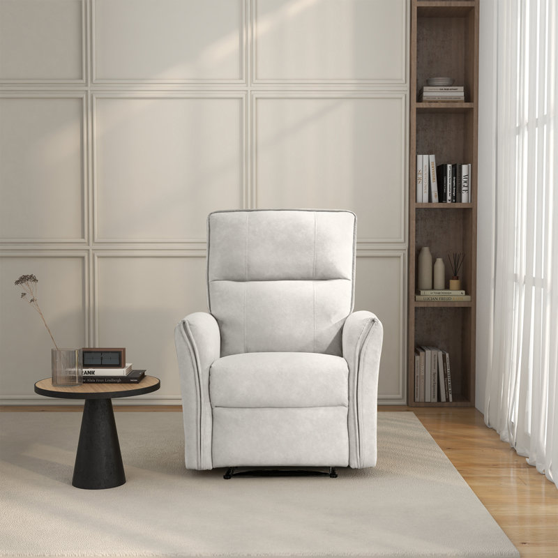 Fauteuil inclinable électrique Andee, Crème