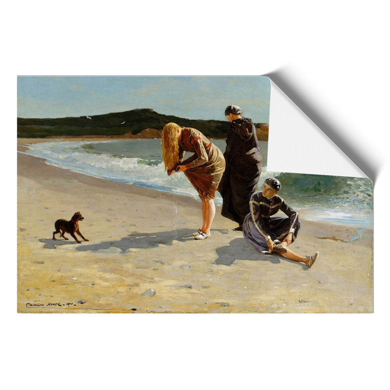 Eagle Head Beach by Winslow Homer - Frameless Print, 21cm H x 30cm W x 0.1cm D