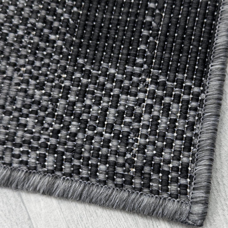 Runner Plaid Flatweave Area Rug, Runner 60 x 210 cm