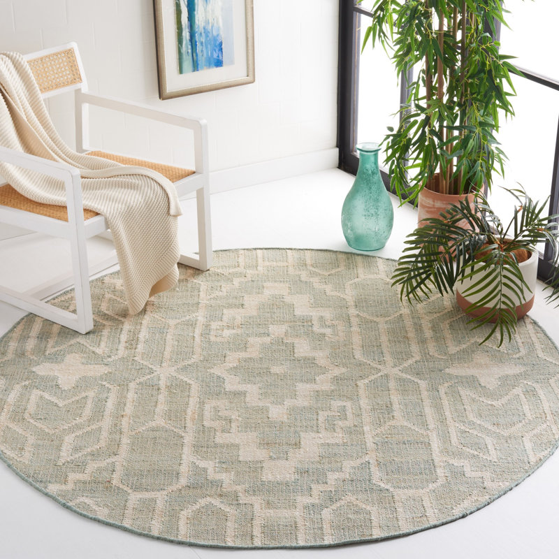 Ponce Oriental Indoor Rug, Round 6'