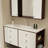 Retro style simple bathroom cabinet
