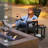 16 Inch Round Outdoor Side Table Adirondack Plastic/Resin Patio Side Table Weather Resistant End Table with Storage Shelf-933618896