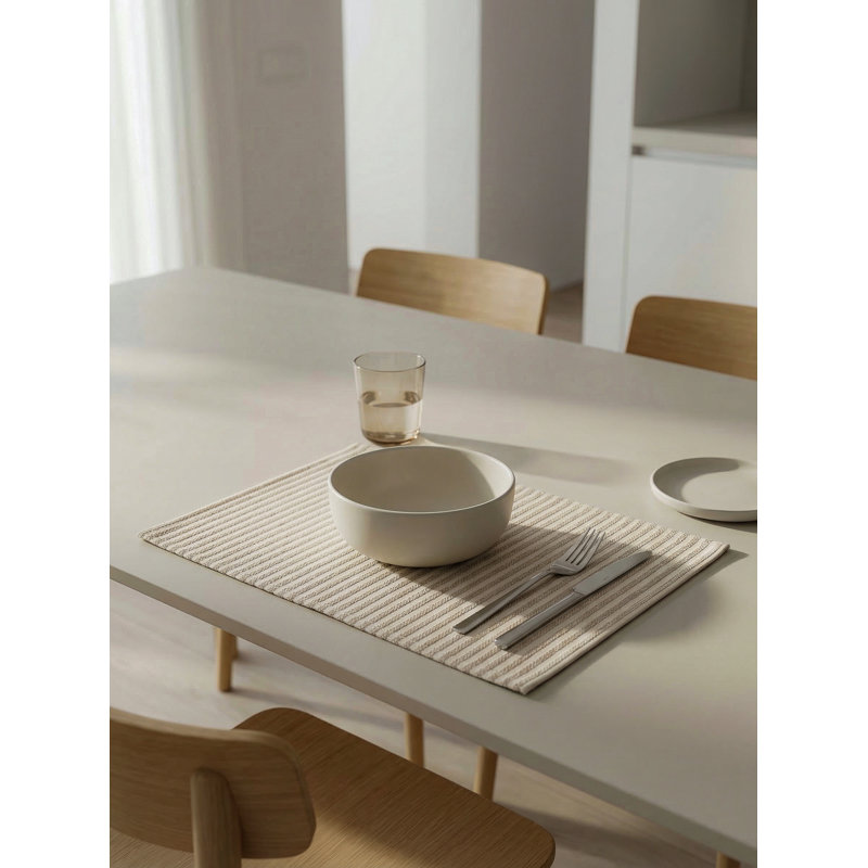Napperon beige naturel, Beige