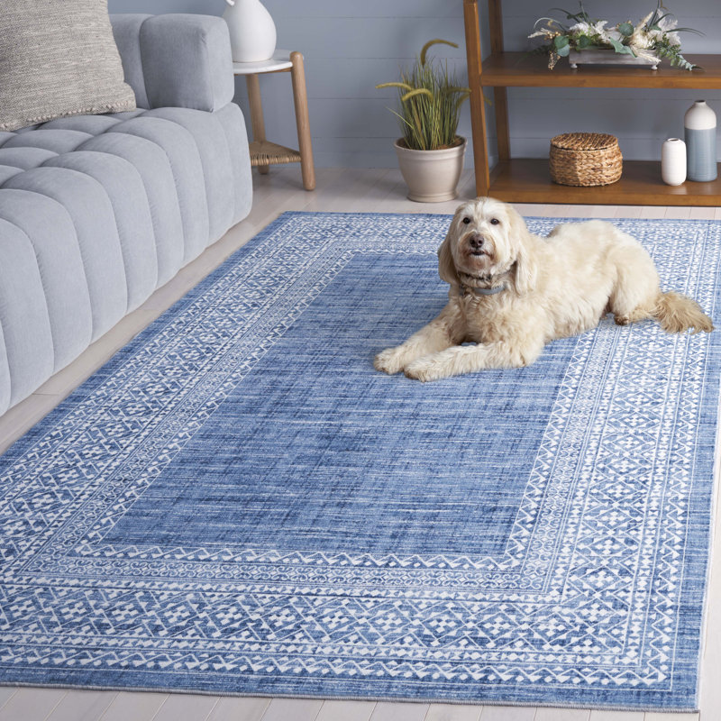 Tapis oriental performance lavable à la machine Azmira, Rectangle de 5 pi x 8 pi