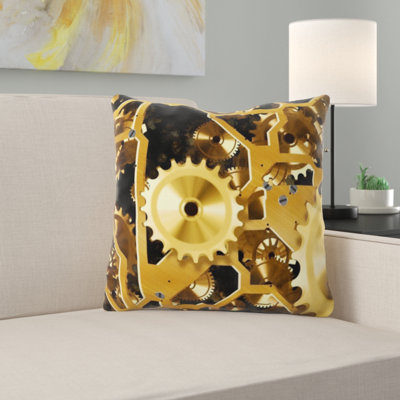 Microsuede Throw Pillow