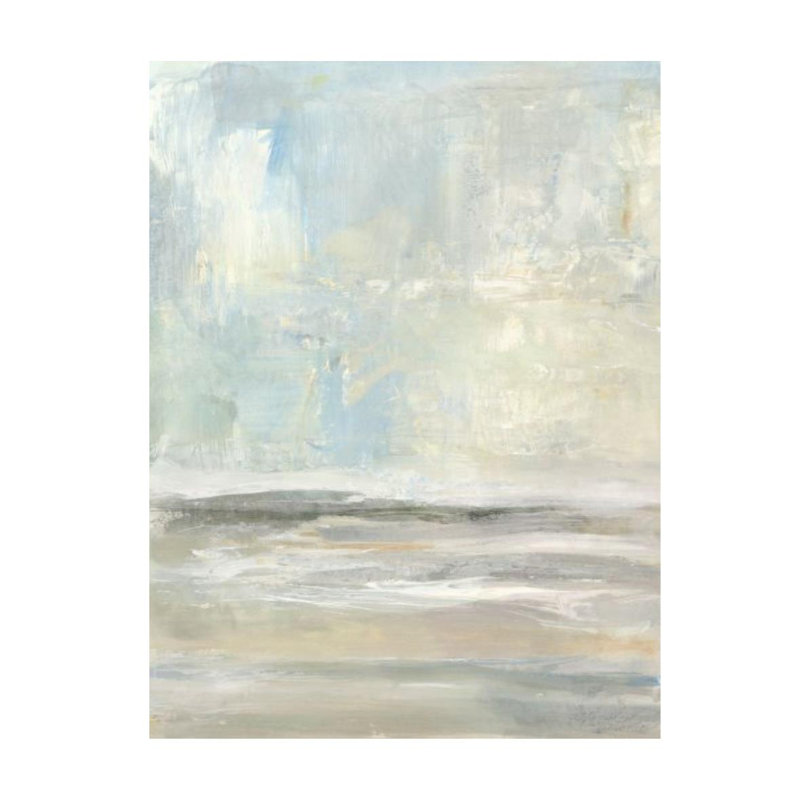 «Farther Away» par Elena Carlie - Peinture, Plexi, H 40 po x l 30 po x 1,5 po