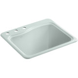 River Falls Metal Rectangular Drop-In Bathroom Sink