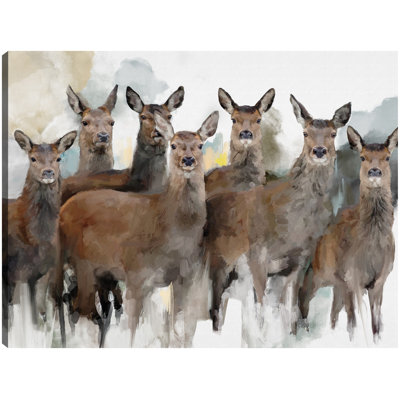 Gathering by Studio Arts Canvas Art Print