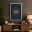 Mystical Eye Art Deco - Wrapped Canvas-1411033-1411032
