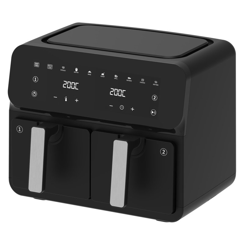 Ivy Bronx 8L Air Fryer, Black