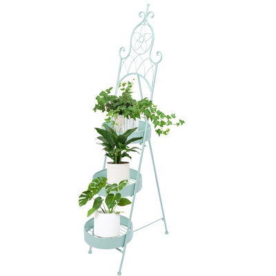 Indoor Plant Stand 3 Tier  Metal Flower Shelf，plant Rack For Multiple Plants  Plant Pot Holder For Living Room, Patio,balcony Bedroom