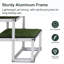 Escalier pour animaux de compagnie à 4 marches pour chiens et chats de petite et moyenne taille, cadre en aluminium-2079664275