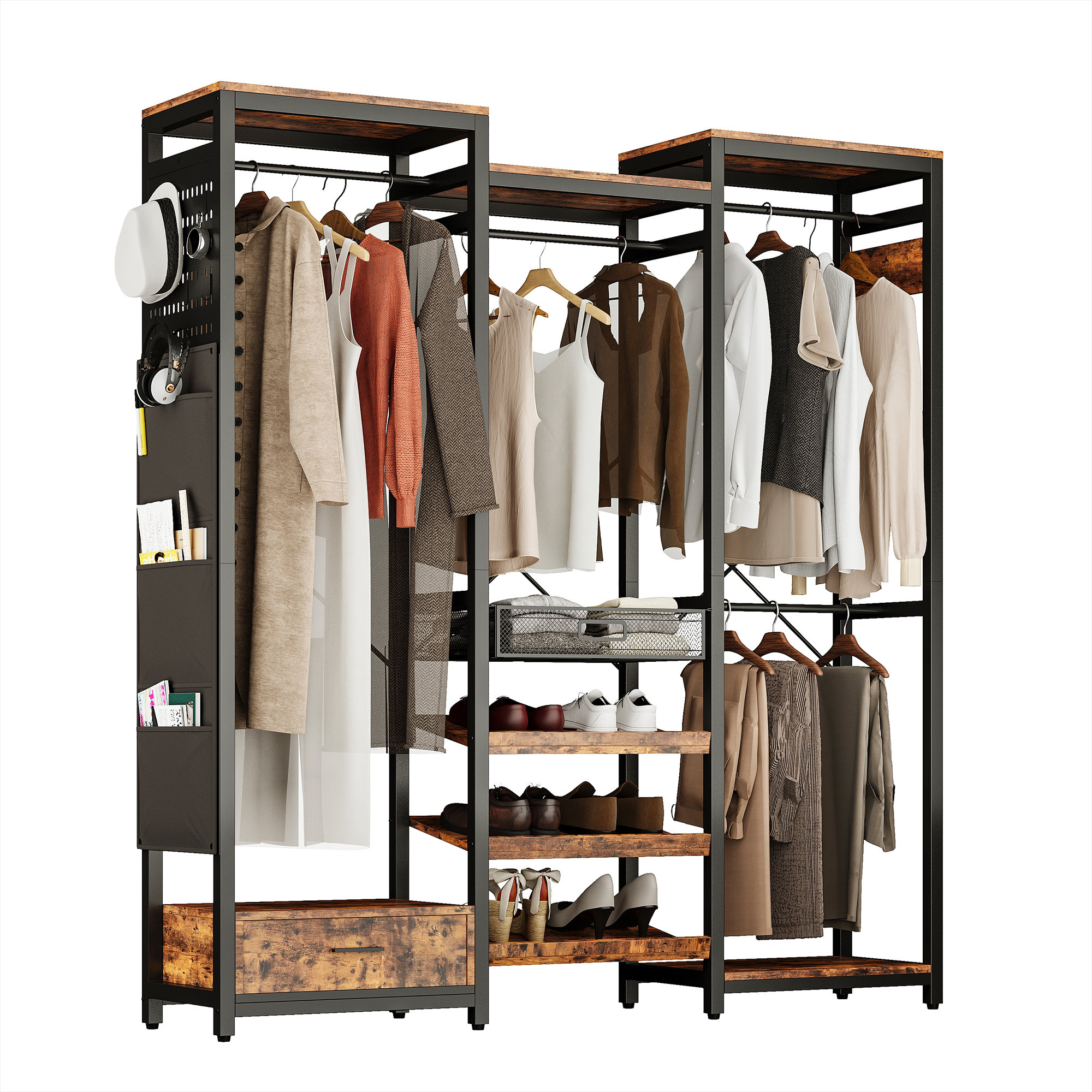 Rebrilliant Ohajee Freestanding Clothing Racks - Wayfair Canada