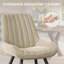 Modern Dining Chairs 54.8*46.9*83.2cm Tech Fabric Upholstery with Stylish Design Sofa-Level Cushioning Pet-Friendly Durable Scratch Resistant for Kitchen Dining Room or Home Office-1022161956-1013287211
