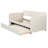Upholstered Daybed Sofa Bed With Trundle Bed And Wood Slat-2145692545