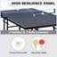 Ensemble de table de ping-pong pliable et portatif de 9 pi pour tennis de table de taille moyenne pliable et portatif avec 2 raquettes de tennis de table et 3 balles