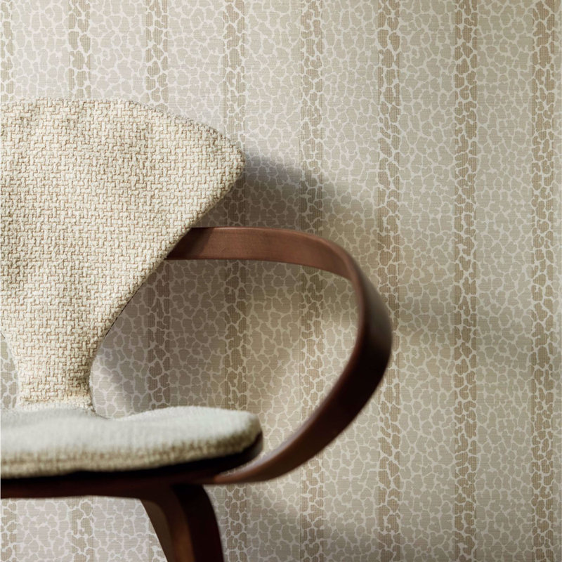 Reflect Lacuna Stripe Wallpaper, Linen