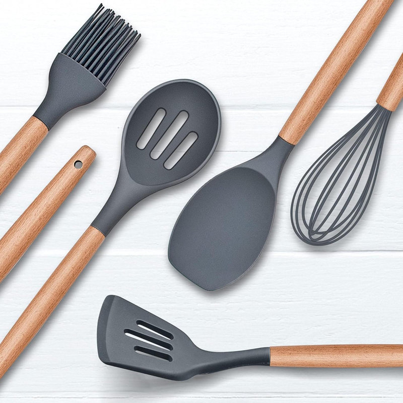 Rareweaves 12 Utensil Set, 35.1cm, Grey