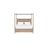 Dana Heights Canopy Bed – Mindi Veneers, Modern Transitional Wood Frame Bed-1612186891