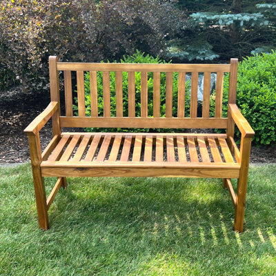 Banc en bois massif