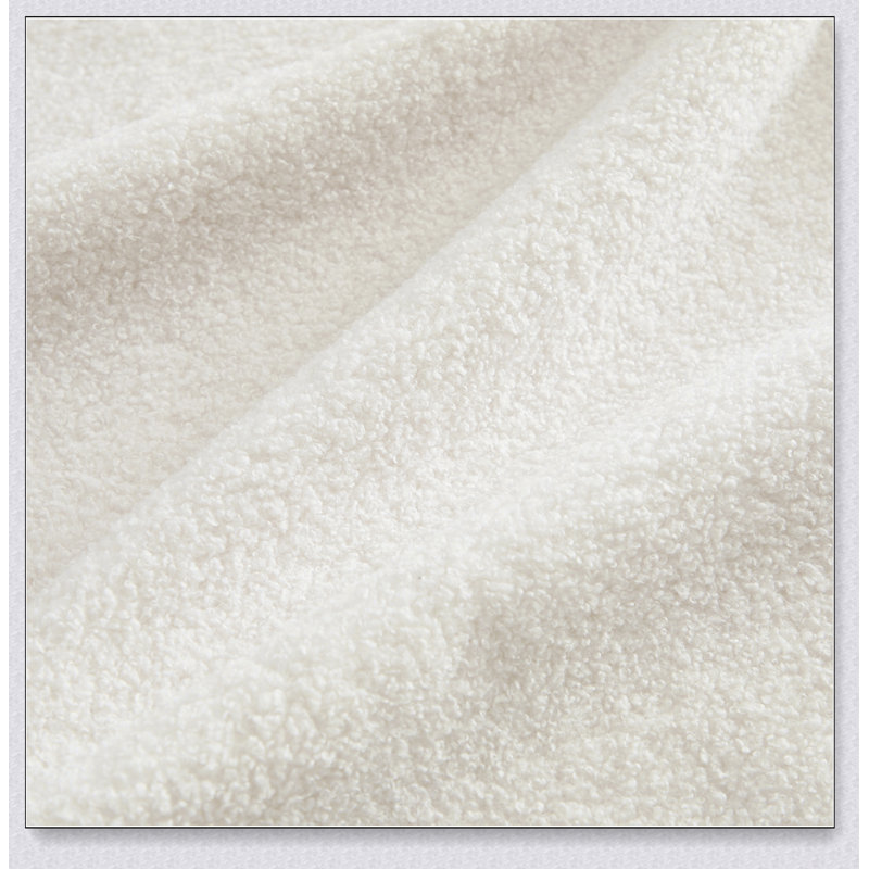 Canapé 3 places Teddy, 98.2" W, White Teddy