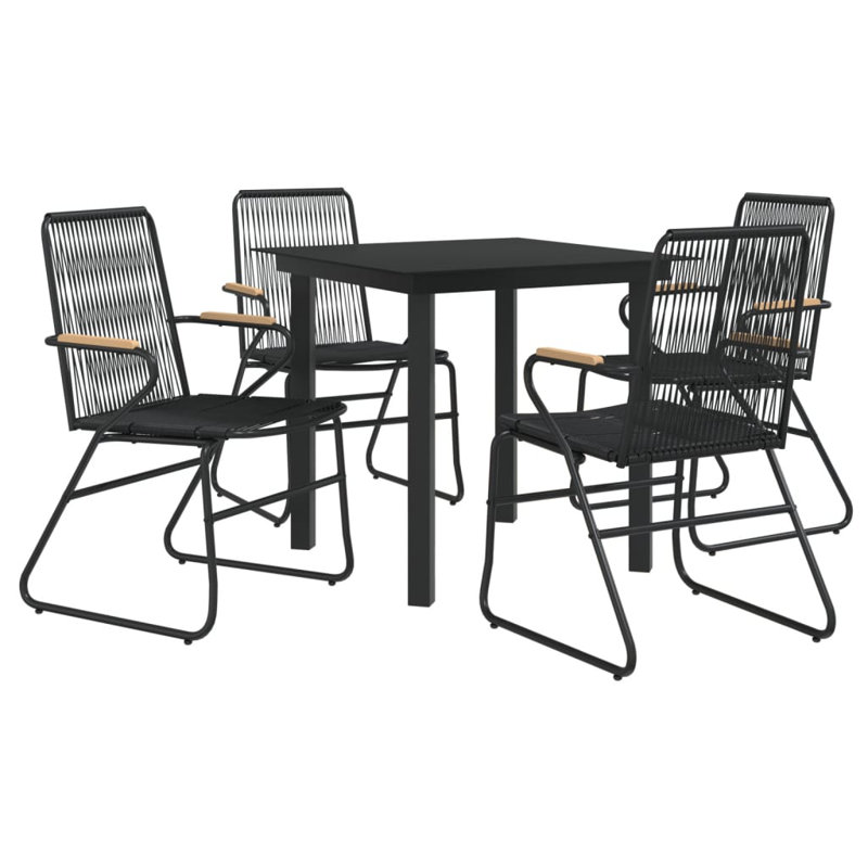 Kalani 4 - Person Patio Dining Set with Square Table