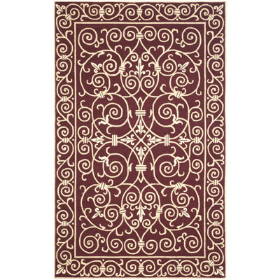 Brayton Hand Hooked Wool Pile Oriental Rug