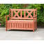 Banc de rangement en bois Solid