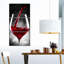 " Red Wine Is Served Multi Piece Canvas Print " by SodaPopArt 3 - Pieces-92760742
