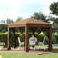 Pavillon de jardin hexagonal Outsunny