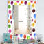 Miroir de salle de bain/meuble-lavabo moderne à taches aquarelle-40098157