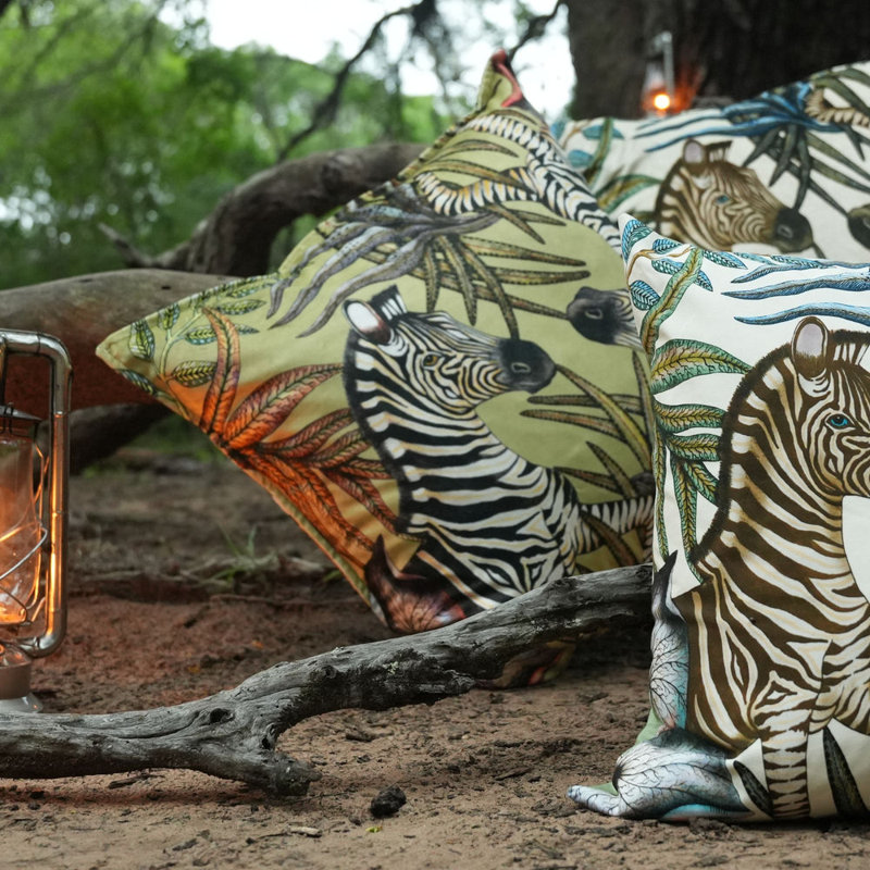 Thanda Stripe - Velvet, Delta