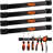 12" Magnetic Tool Holder Strip - A Tool Magnet Bar For Garage Organization, Shop Organization, And Workbench Accessories, Best Father's Day Gift, Easy To Install In Workshop, Mounting Screws Included.