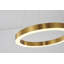 Lustre 1 lumière DEL Caddigan avec fond en acrylique blanc Len-1532067422
