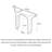 Black Hexagonal Acrylic Console Table-107088602