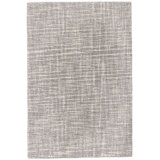 Crosshatch Dove Grey Hand Micro Hooked Wool Rug