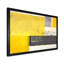 «Gray Meets Yellow Modern Art VII», reproduction sur toile flottante-944371148-944371155