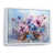White Floater Framed