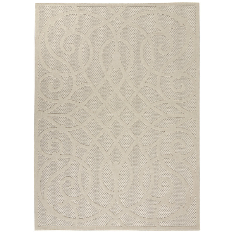 Tapis crème Therese, Rectangle 6 pi x 9 pi