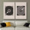 Reproduction d'art mural boho Mid-Century Classic