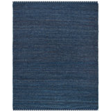Natural Fiber Three Hundred Sixty Eight Area Rug In Navy