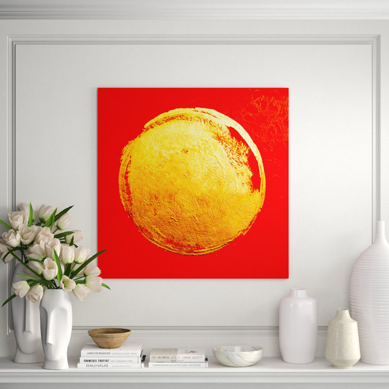 Zen Print, 36" H x 36" W x 2.5" D, Aluminum