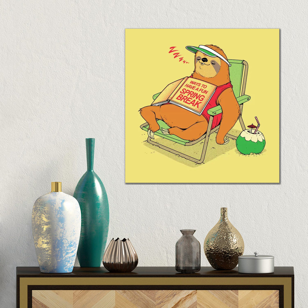 Ways To Have A Fun Spring Break von Tobias Fonseca - Gallery-Wrapped Canvas Giclée on Canvas