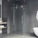 Winslow 58" W x 35" D x 74" H Sliding Frameless Shower Enclosure with 3/8  Clear Glass